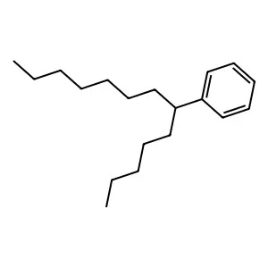 Benzene, (1-pentyloctyl)- structure
