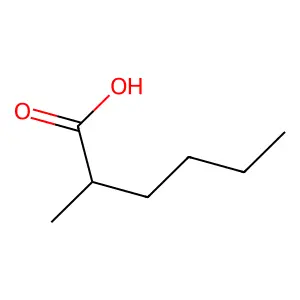 2-METHYLHEXANOIC ACID structure