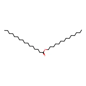 Myristyl palmitate structure