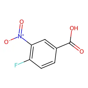 4-Fluoro-3-nitrobenzoic acid structure