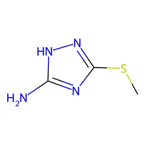 Compound C3H6N4S structure
