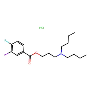 Compound C18H28ClFINO2 structure