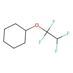 (1,1,2,2-Tetrafluoroethoxy)cyclohexane structure