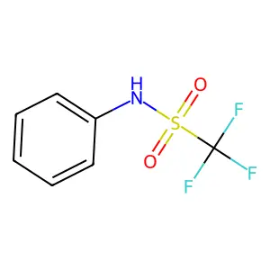 1,1,1-trifluoro-n-phenylmethanesulfonamide structure