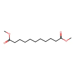 Dimethyl undecanedioate structure