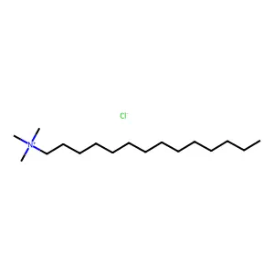 trimethyl(tetradecyl)azanium chloride structure