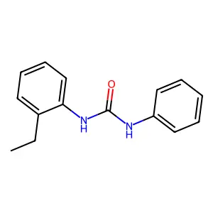 1-(2-ethylphenyl)-3-phenylurea structure