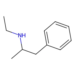 Etilamfetamine structure