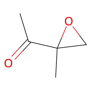 1-(2-methyloxiran-2-yl)ethanone structure