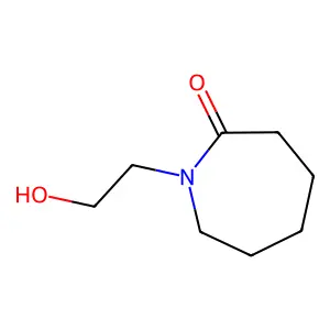 1-(2-hydroxyethyl)azepan-2-one structure
