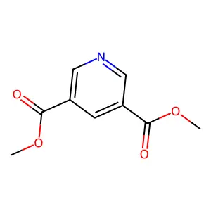 Dimethyl pyridine-3,5-dicarboxylate structure