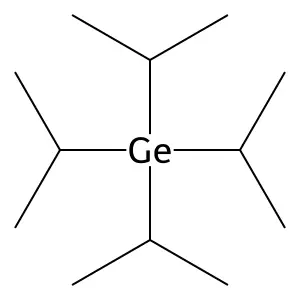 Germanium, tetraisopropyl- structure