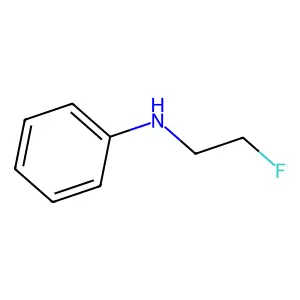 N-(2-fluoroethyl)aniline structure