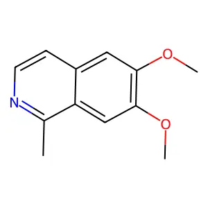 6,7-Dimethoxy-1-methylisoquinoline structure