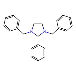 1,3-Dibenzyl-2-phenylimidazolidine structure