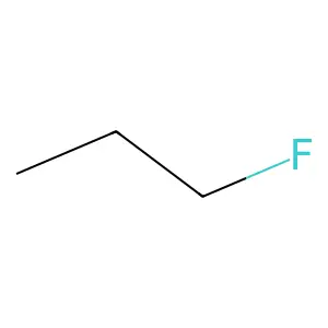 Compound C3H7F structure