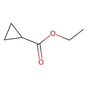 Ethyl cyclopropanecarboxylate structure