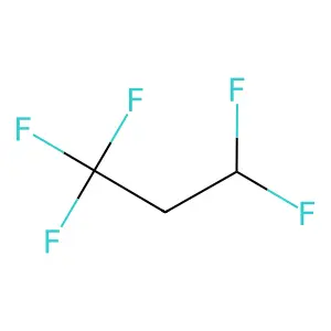 1,1,1,3,3-Pentafluoropropane structure