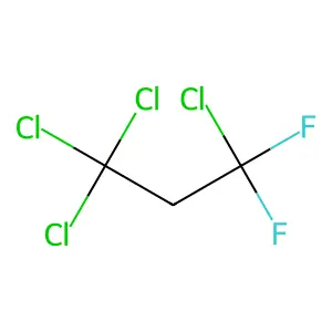 1,1,1,3-Tetrachloro-3,3-difluoropropane structure