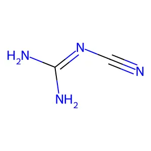 Dicyandiamide structure