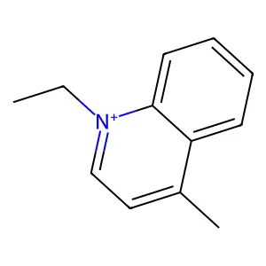 Compound C12H14N+ structure