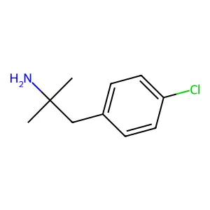 BENZENEETHANAMINE, 4-CHLORO-.ALPHA.,.ALPHA.-DIMETHYL structure
