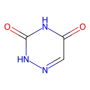 Compound C3H3N3O2 structure