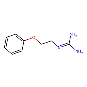 (2-Phenoxyethyl)guanidine structure