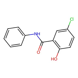 Compound C13H10ClNO2 structure