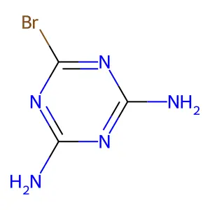 Compound C3H4BrN5 structure