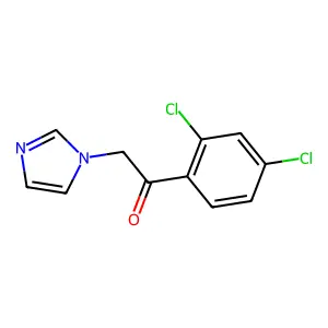 1-(2,4-dichlorophenyl)-2-imidazol-1-ylethanone structure