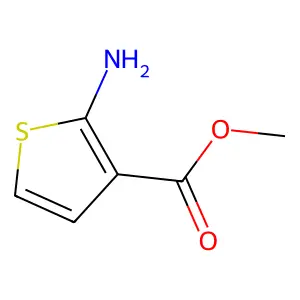 Methyl 2-amino-3-thenoate structure
