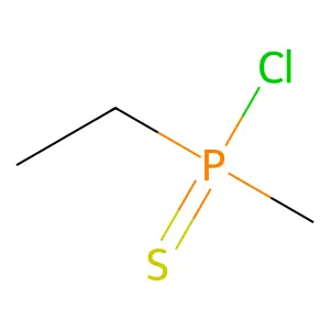 Ethylmethylthiophosphinic chloride structure