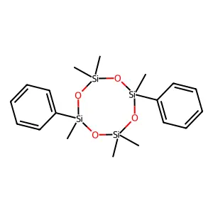 Compound C18H28O4Si4 structure