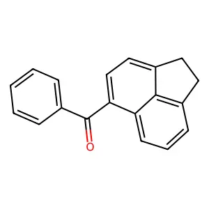 1,2-dihydroacenaphthylen-5-yl(phenyl)methanone structure