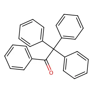 2,2,2-Triphenylacetophenone structure