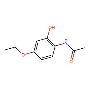 O-Hydroxyphenacetin structure