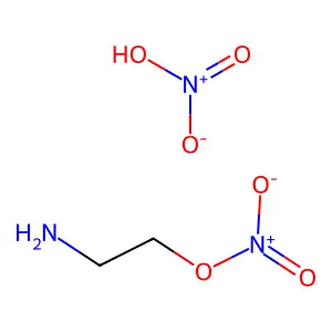 Compound C2H7N3O6 structure