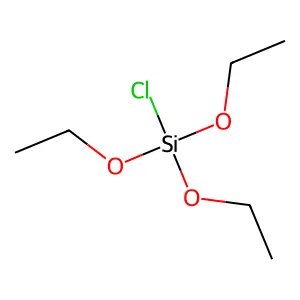 Triethoxychlorosilane structure