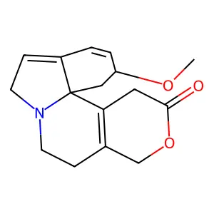 beta-ERYTHROIDINE structure