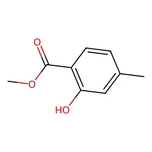 Methyl 4-methylsalicylate structure
