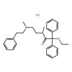 Carbiphene hydrochloride structure