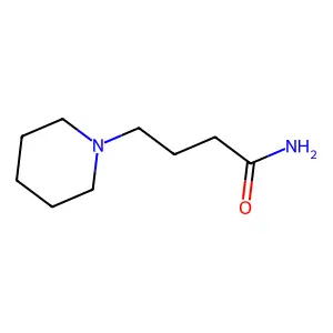BUTYRAMIDE, 4-PIPERIDINO- structure