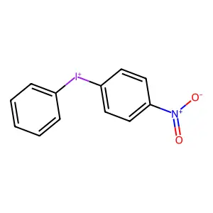 Iodonium, (4-nitrophenyl)phenyl- structure