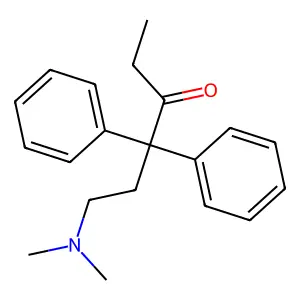 Normethadone structure