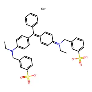 Acid Green 3 structure