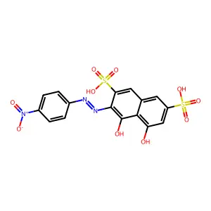 Compound C16H11N3O10S2 structure