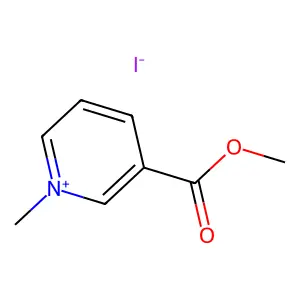 methyl 1-methylpyridin-1-ium-3-carboxylate iodide structure