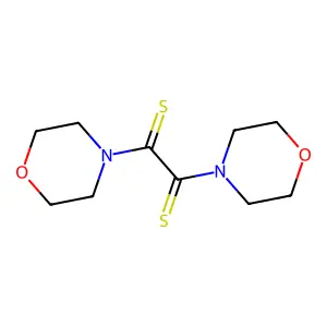 1,2-dimorpholin-4-ylethane-1,2-dithione structure