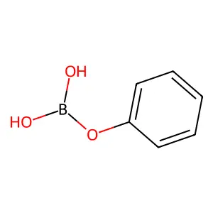 Phenyl dihydrogen orthoborate structure